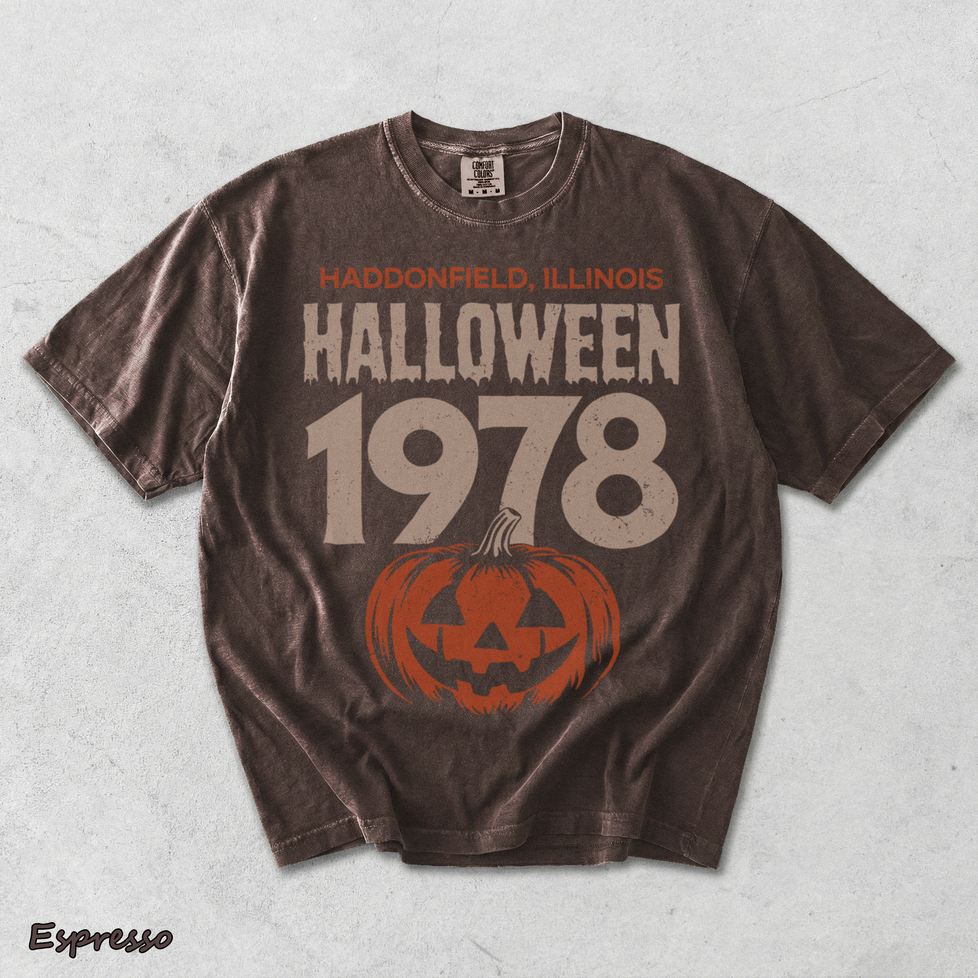 Haddonfield Illinois Halloween - Espresso mockup