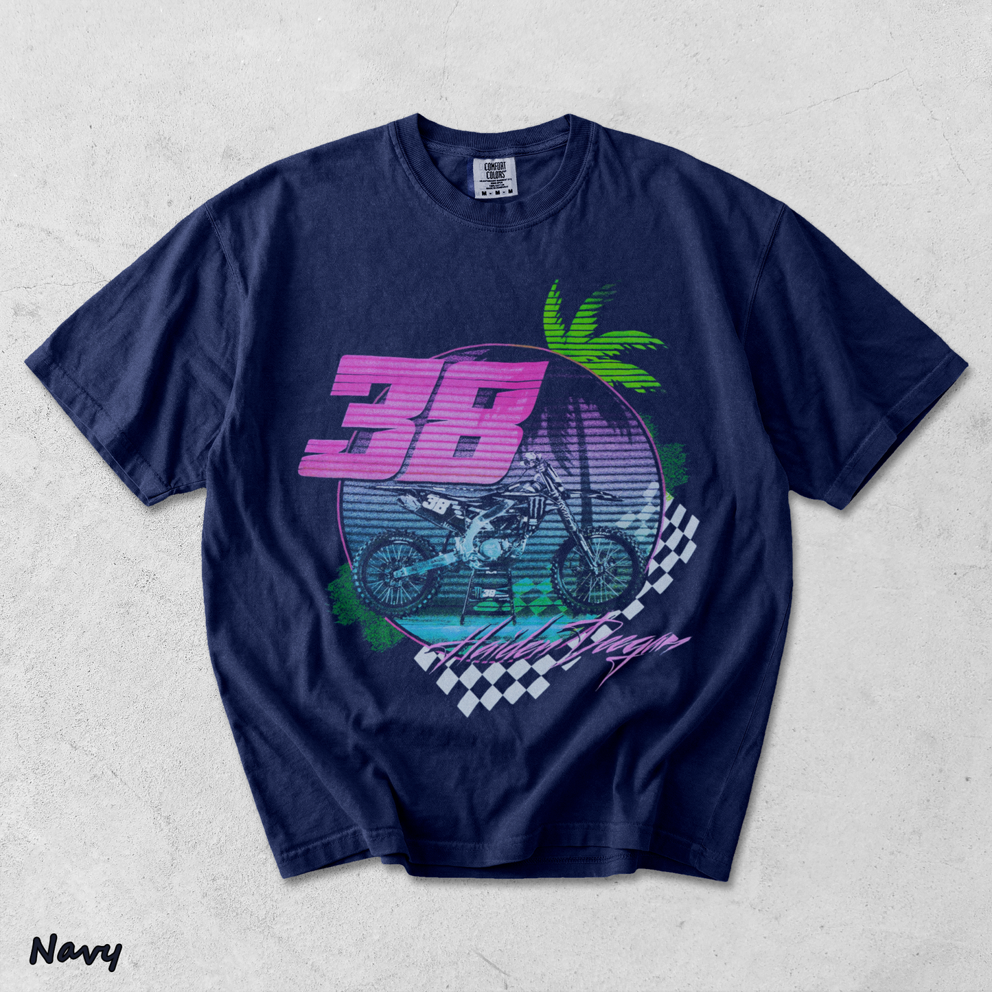 Haiden Deegan Racing - True Navy mockup