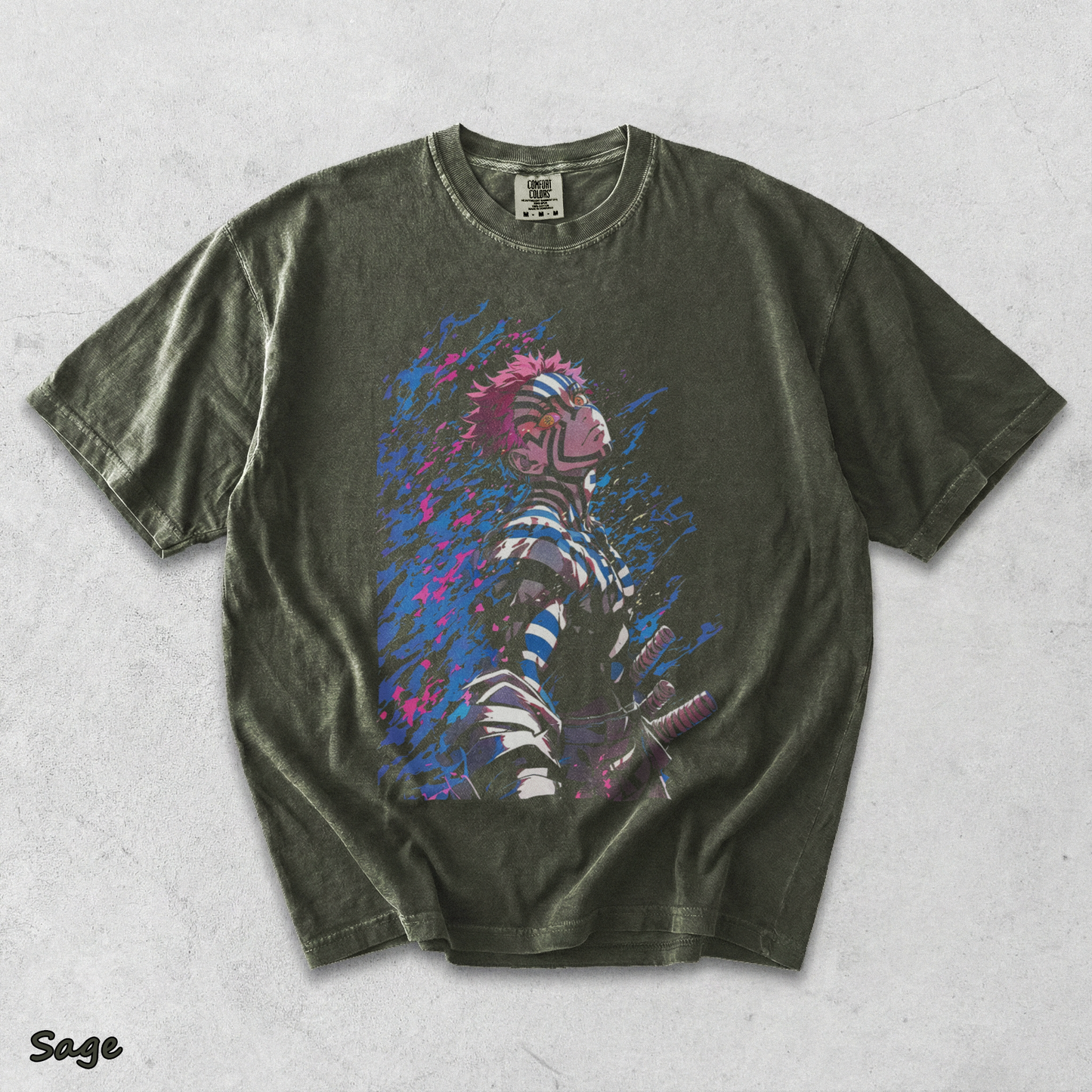 Hakuji Akaza - Sage mockup