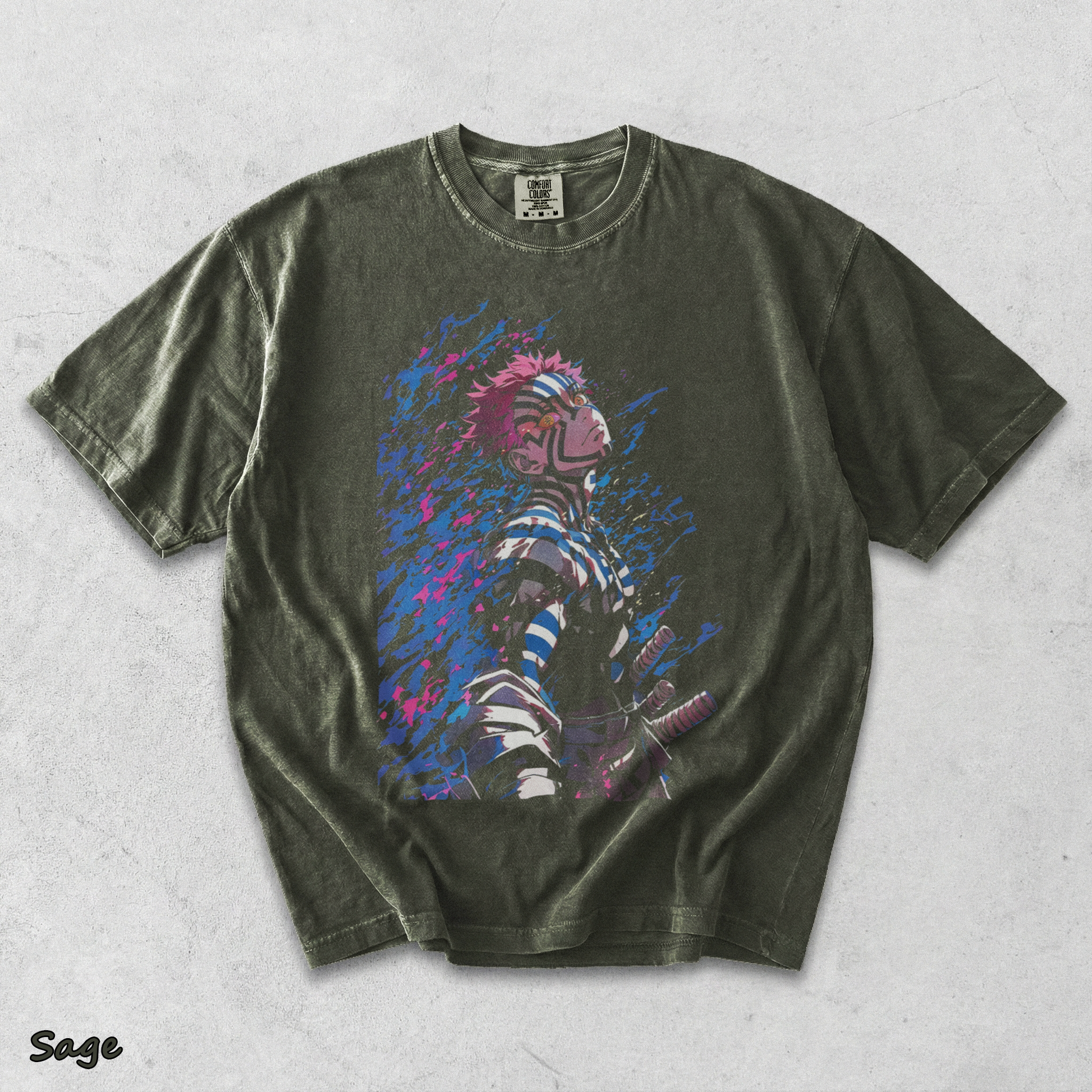 Hakuji Akaza - Sage mockup