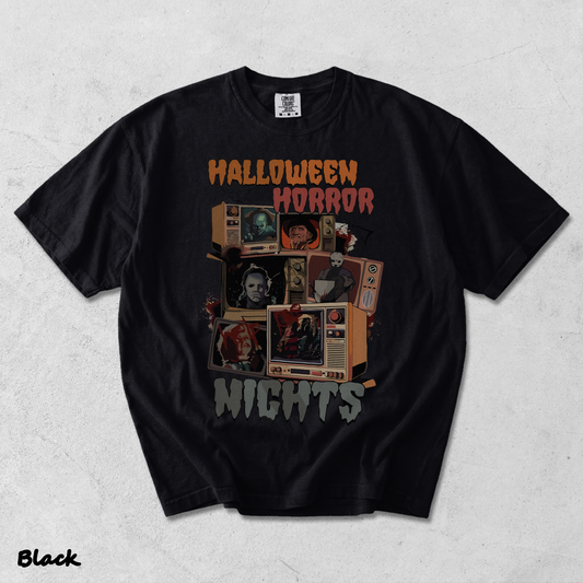Halloween Horror Nights T-shirt - Black mockup