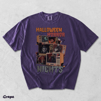 Halloween Horror Nights T-shirt - Grape mockup