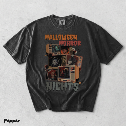 Halloween Horror Nights T-shirt - Pepper mockup