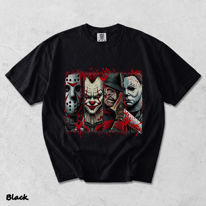 Halloween Horror T-Shirt - Black mockup