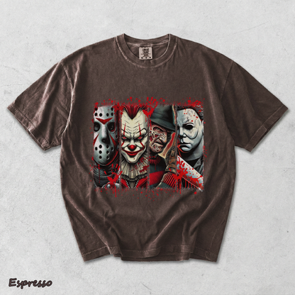 Halloween Horror T-Shirt - Espresso mockup