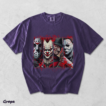 Halloween Horror T-Shirt - Grape mockup