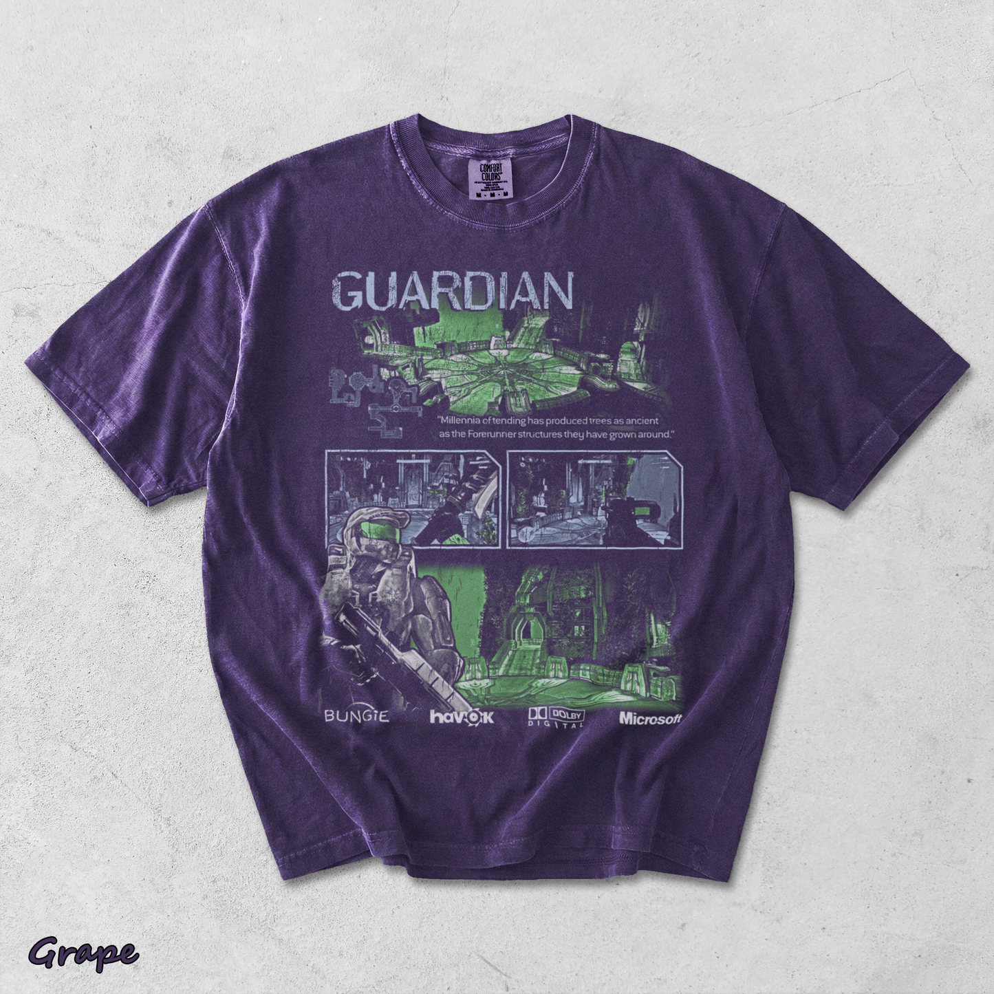 Halo 3 bback - Grape mockup