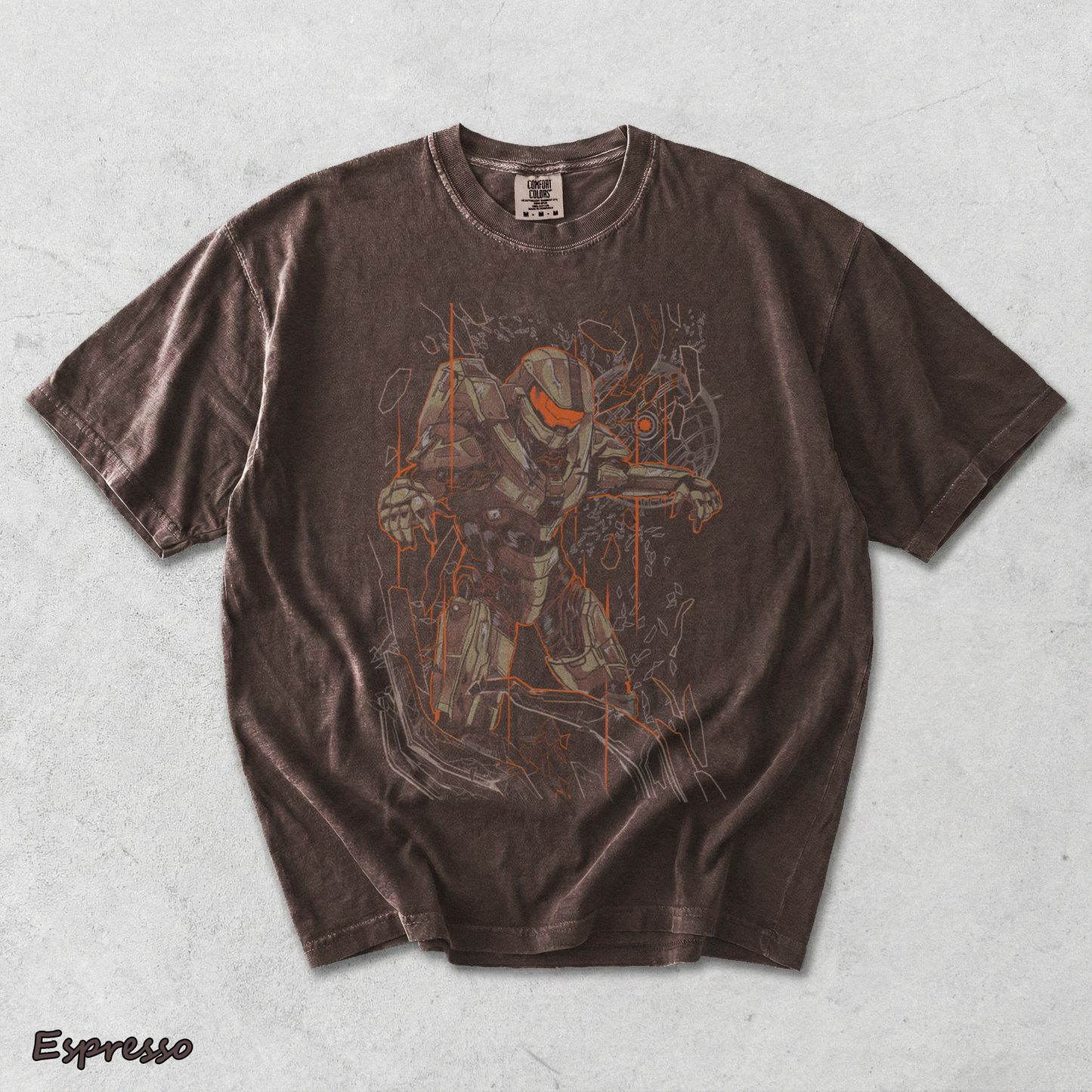 Halo Master Chief 2 - Espresso mockup
