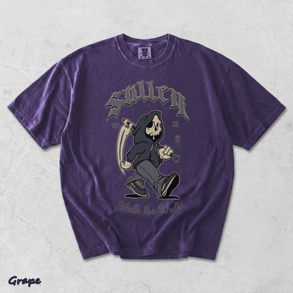 Heavyweight T-shirt - Grape mockup