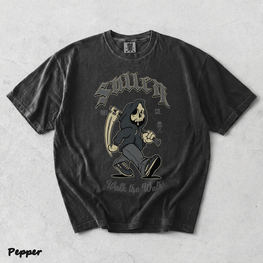 Heavyweight T-shirt - Pepper mockup
