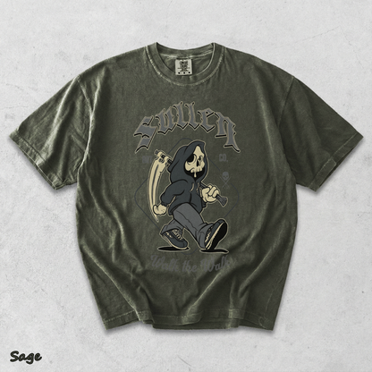 Heavyweight T-shirt - Sage mockup