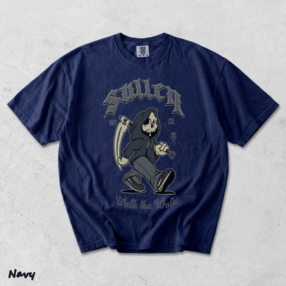 Heavyweight T-shirt - True Navy mockup