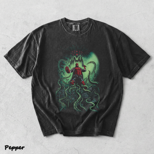 Hellboy Vintage - Pepper mockup