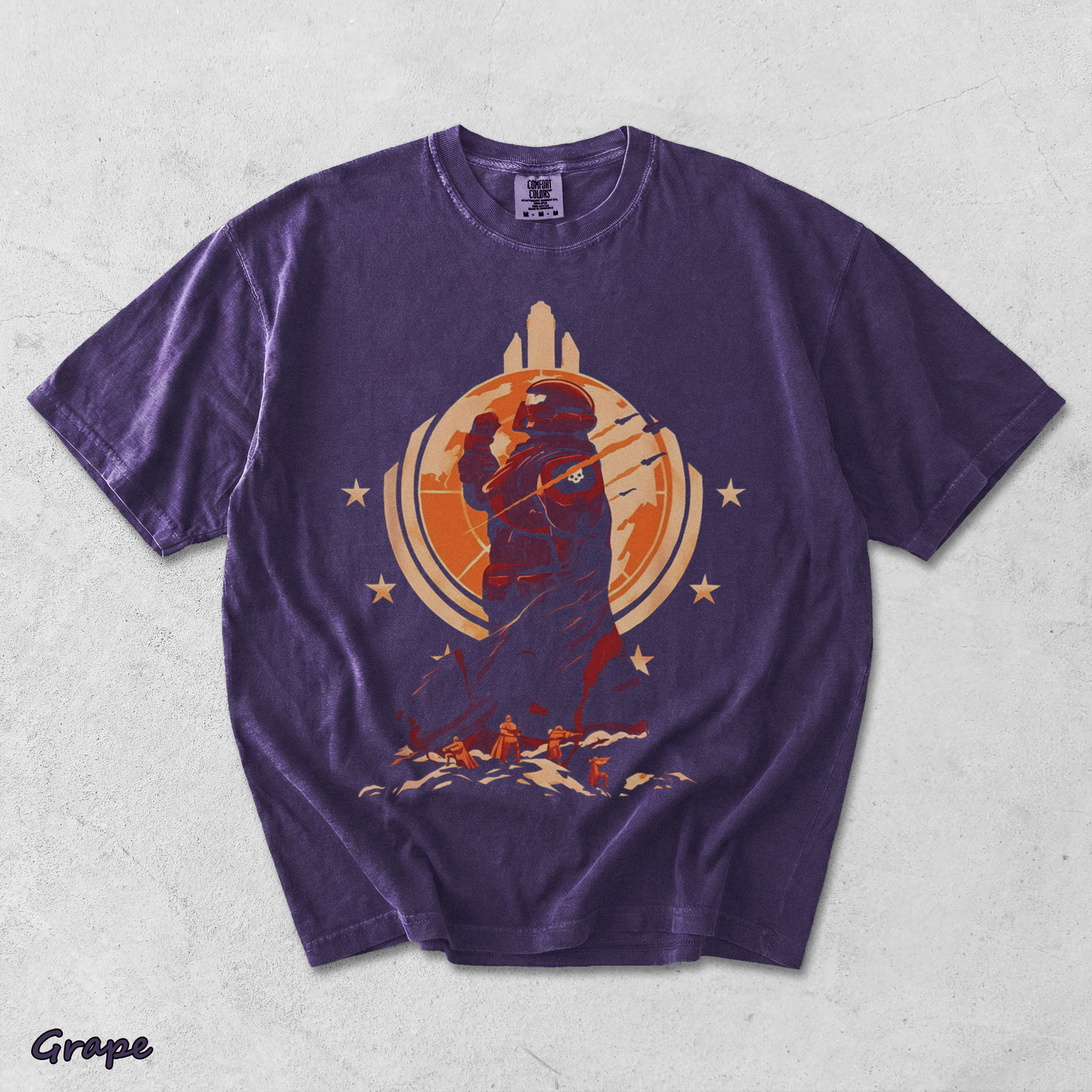 Helldivers (1) - Grape mockup