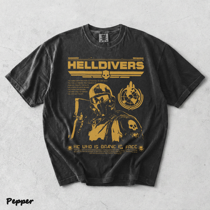Helldivers 2 Grunge - Pepper mockup
