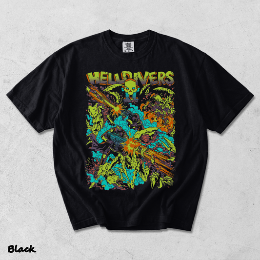 Helldivers - Black mockup