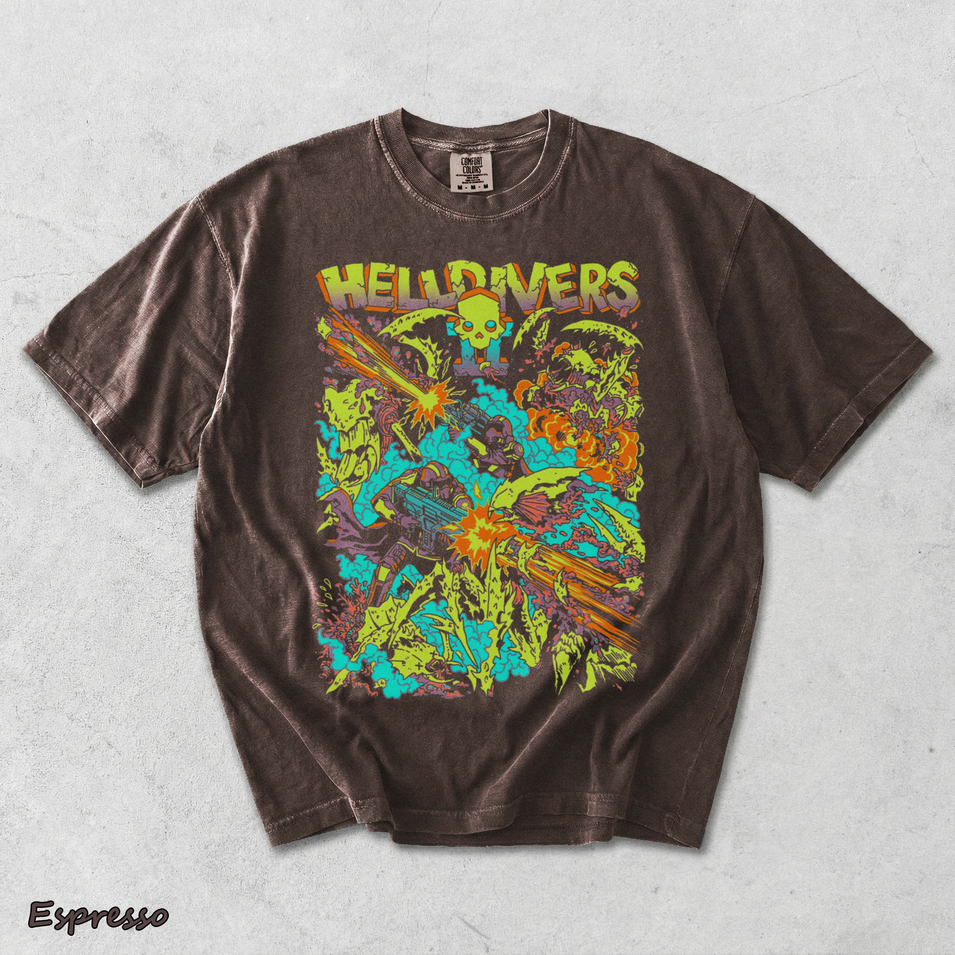 Helldivers - Espresso mockup