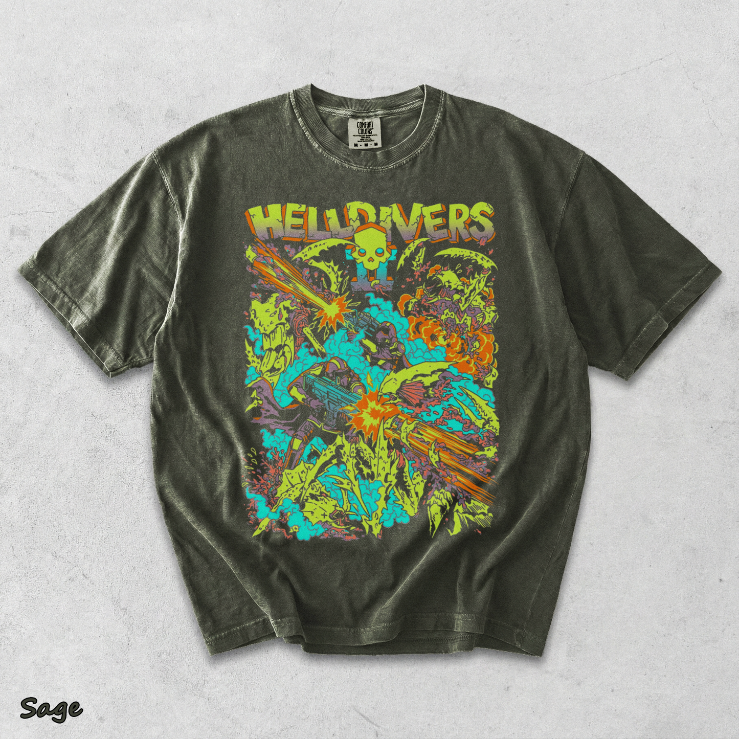 Helldivers - Sage mockup