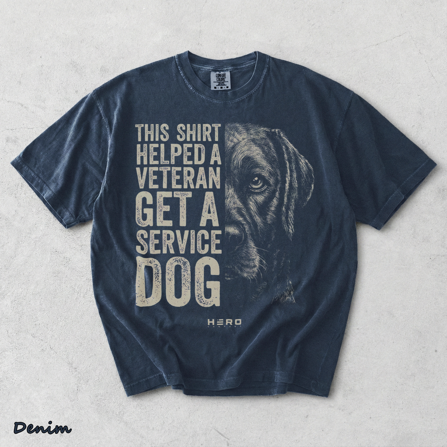 Hero Company - Denim mockup