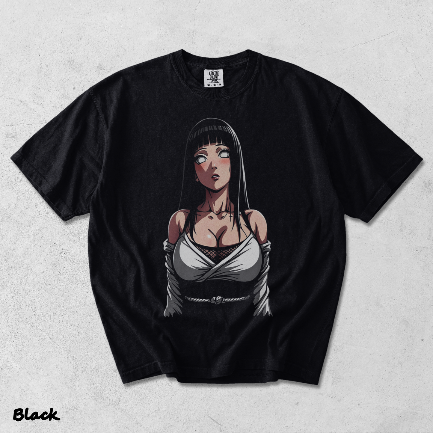 Hinata Hyuga - Black mockup