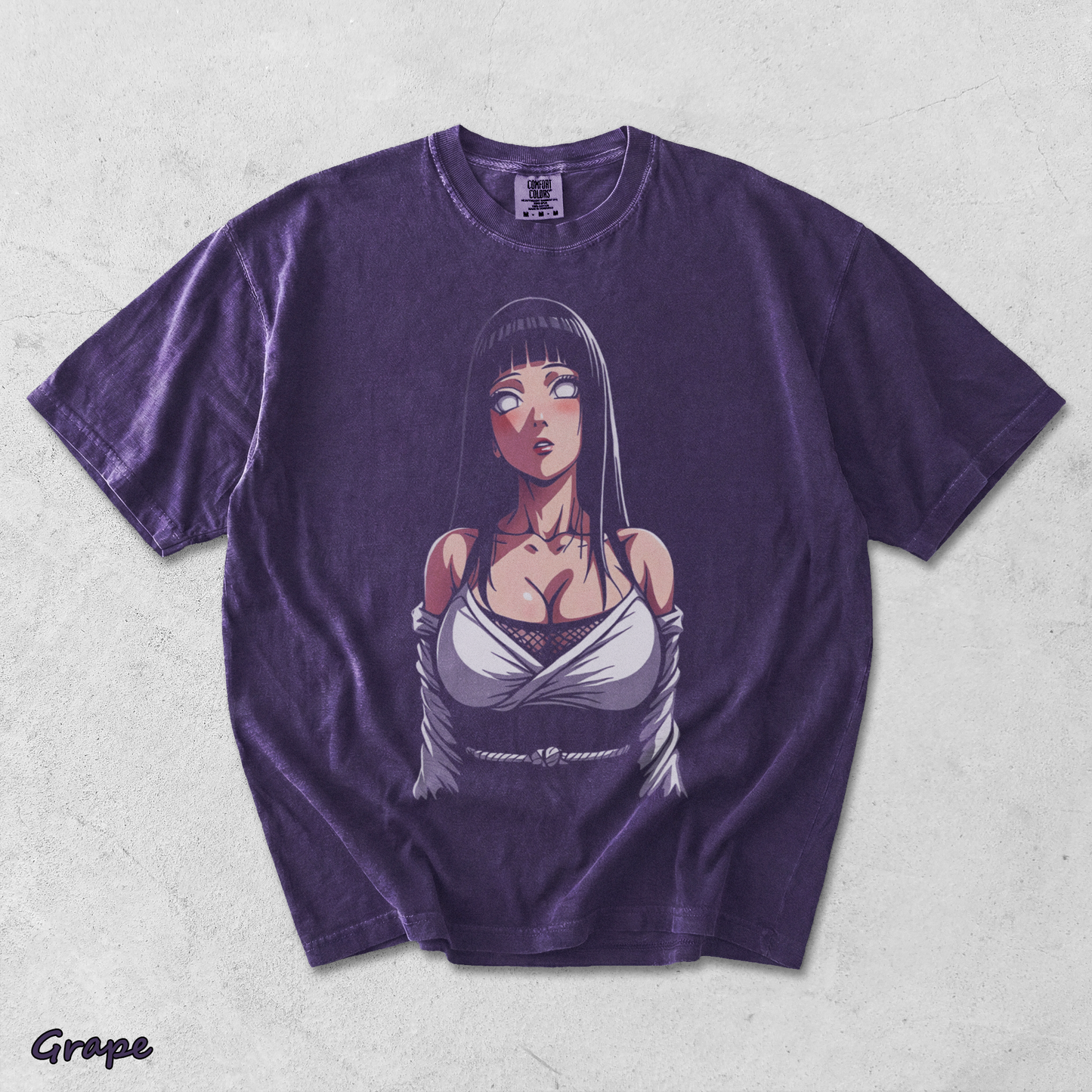 Hinata Hyuga - Grape mockup