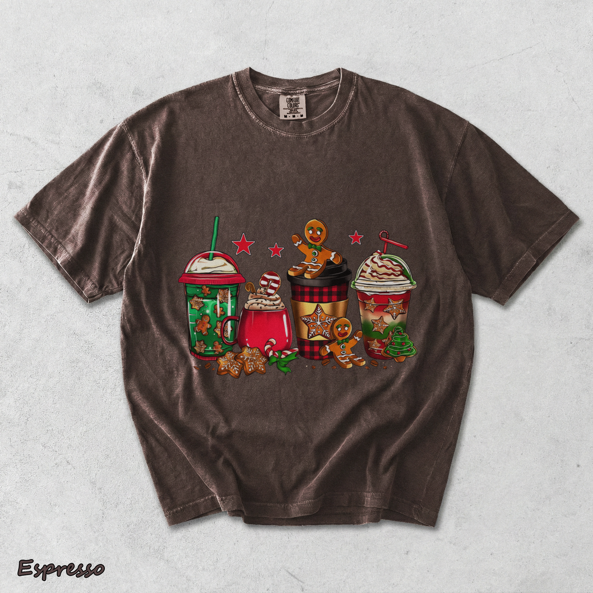 Holiday Hot Cocoa Cup Cookies - Espresso mockup