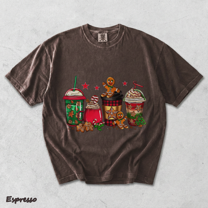 Holiday Hot Cocoa Cup Cookies - Espresso mockup