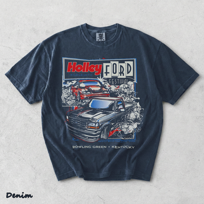 Holley Ford Festival Back - Denim mockup