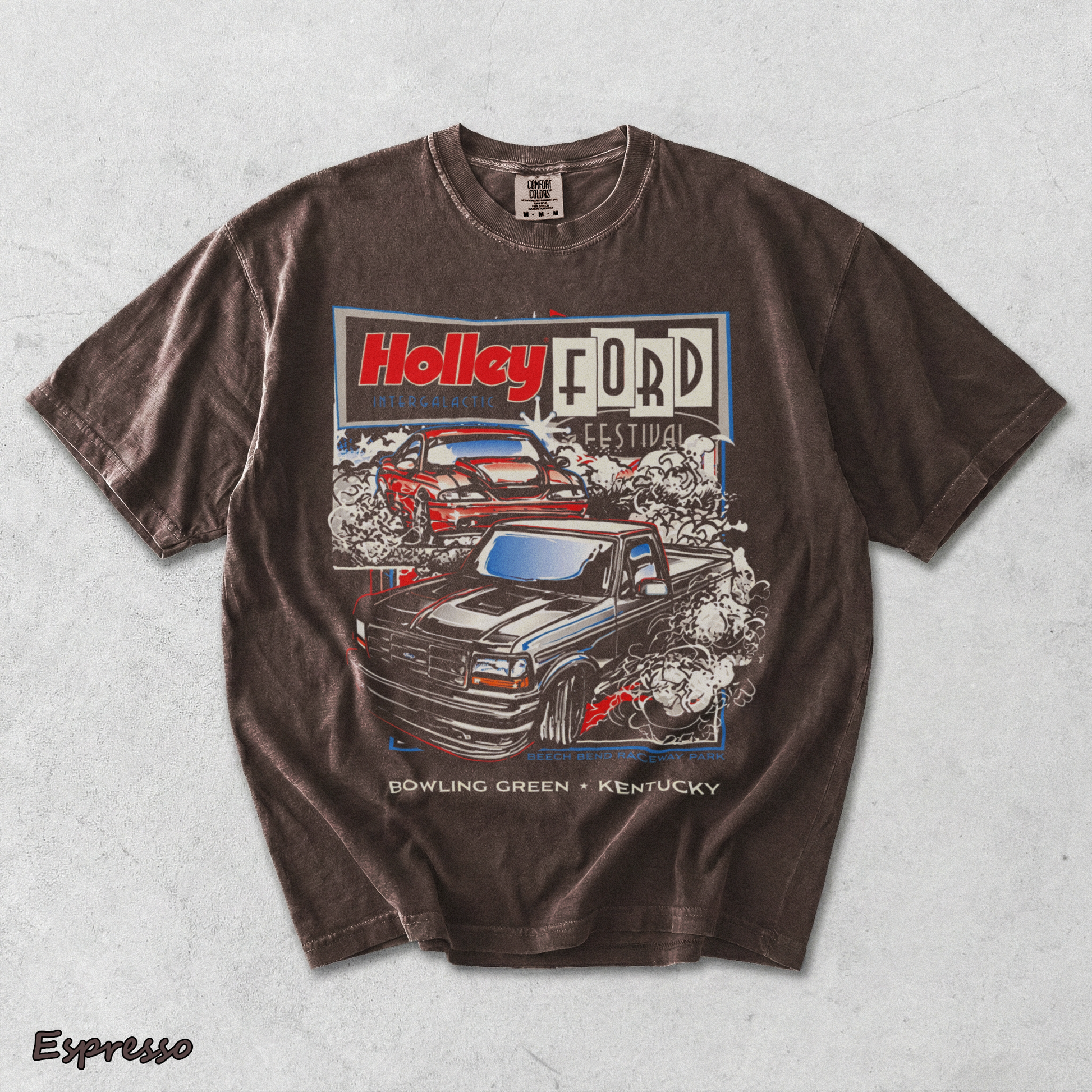 Holley Ford Festival Back - Espresso mockup