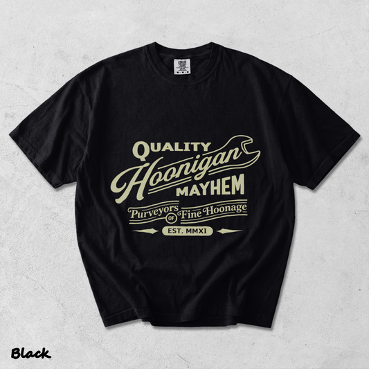 Hoonigan Mayhem - Black mockup