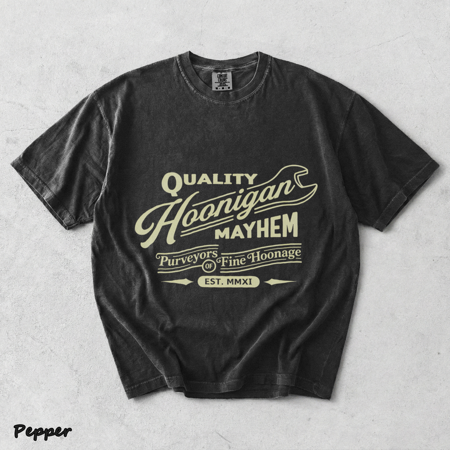 Hoonigan Mayhem - Pepper mockup