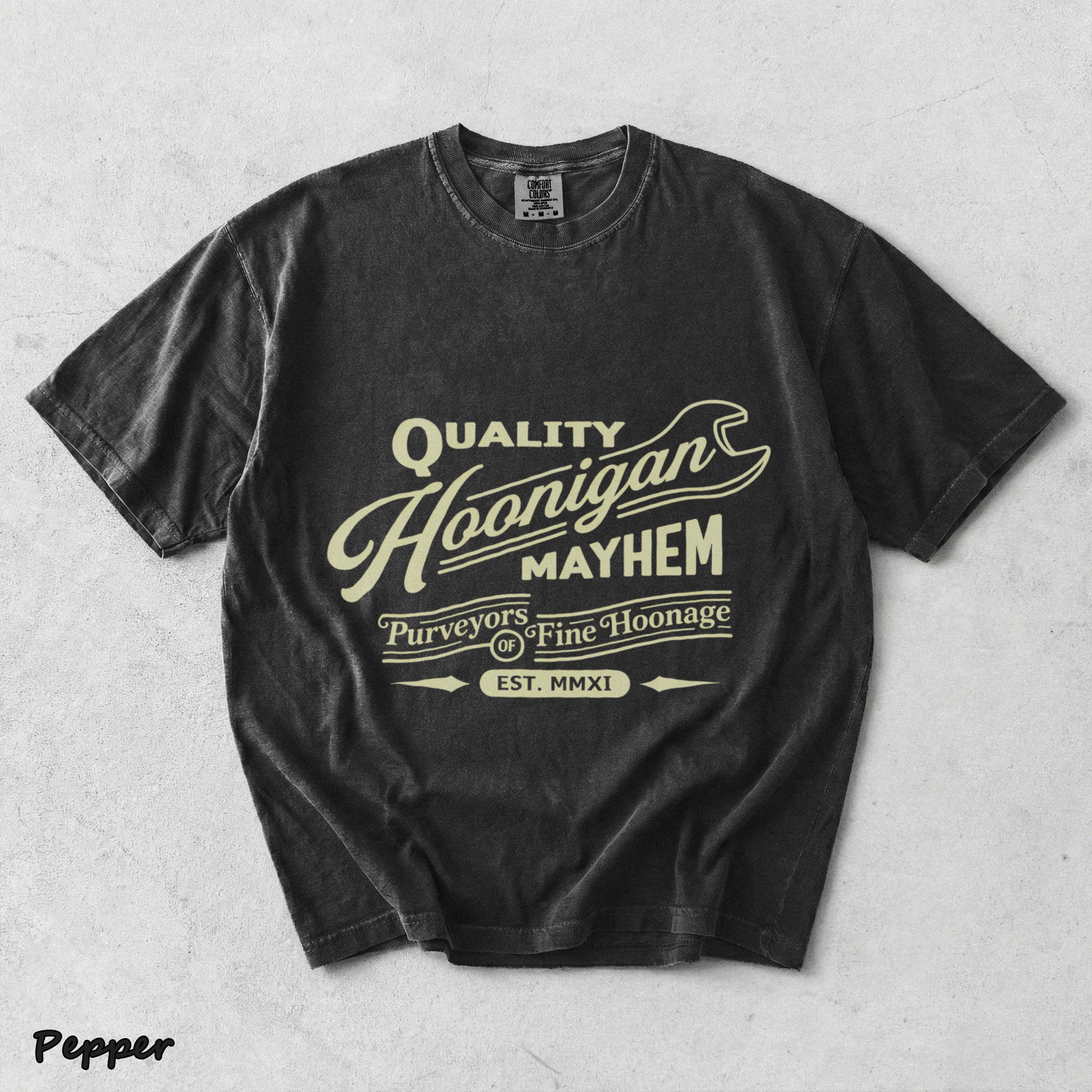 Hoonigan Mayhem - Pepper mockup