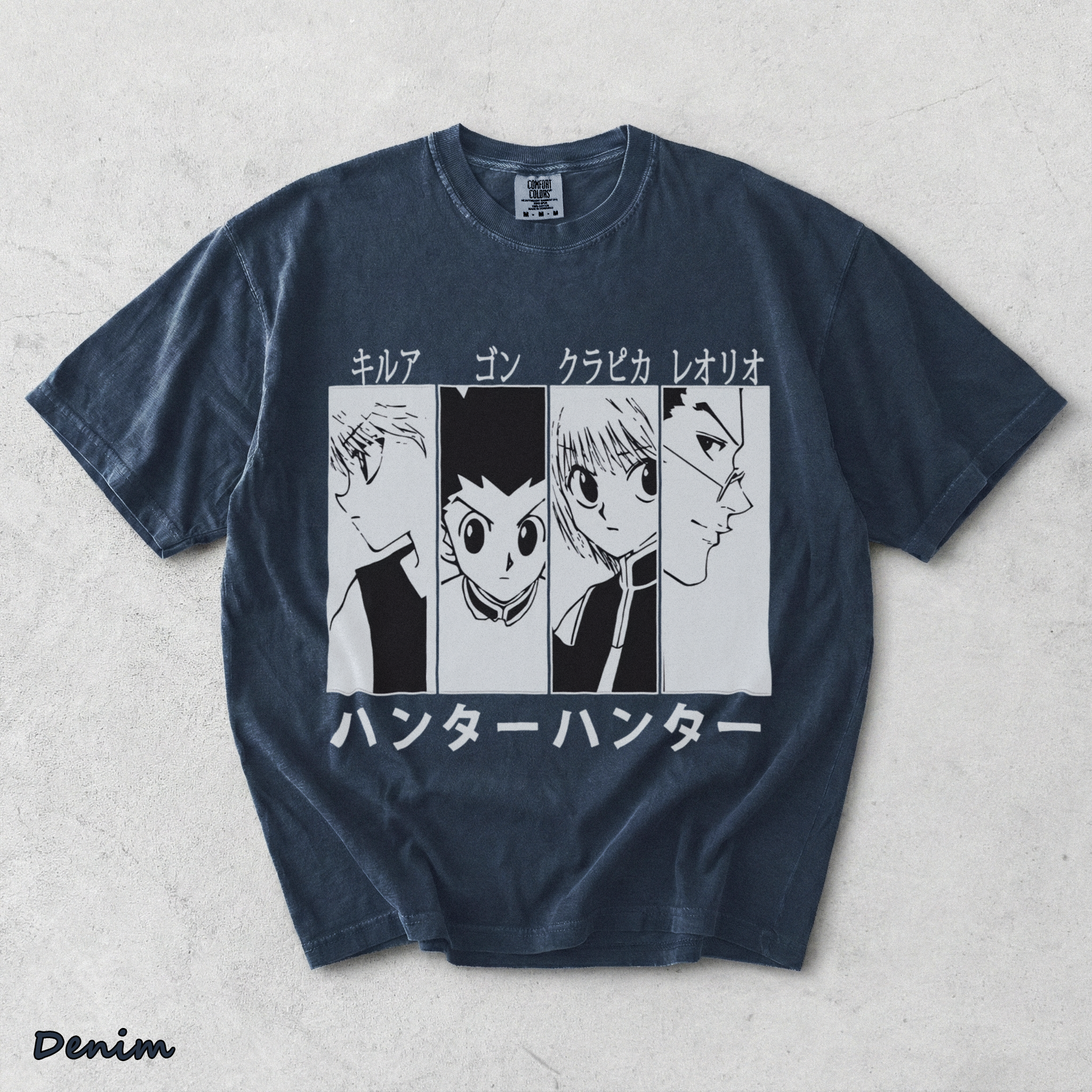 Hunter X Hunter - Denim mockup