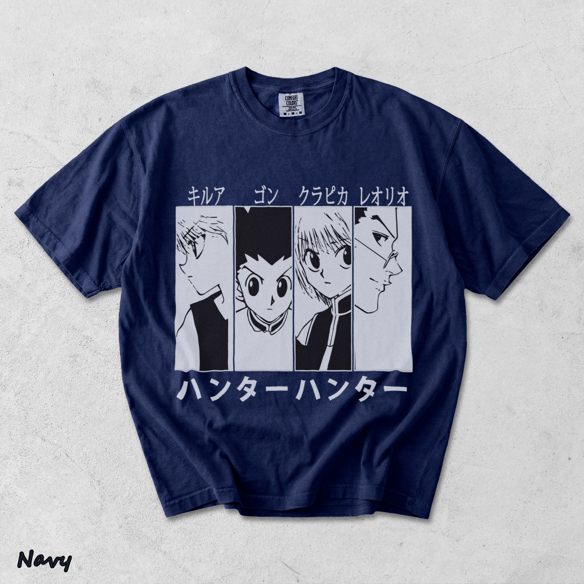 Hunter X Hunter - True Navy mockup