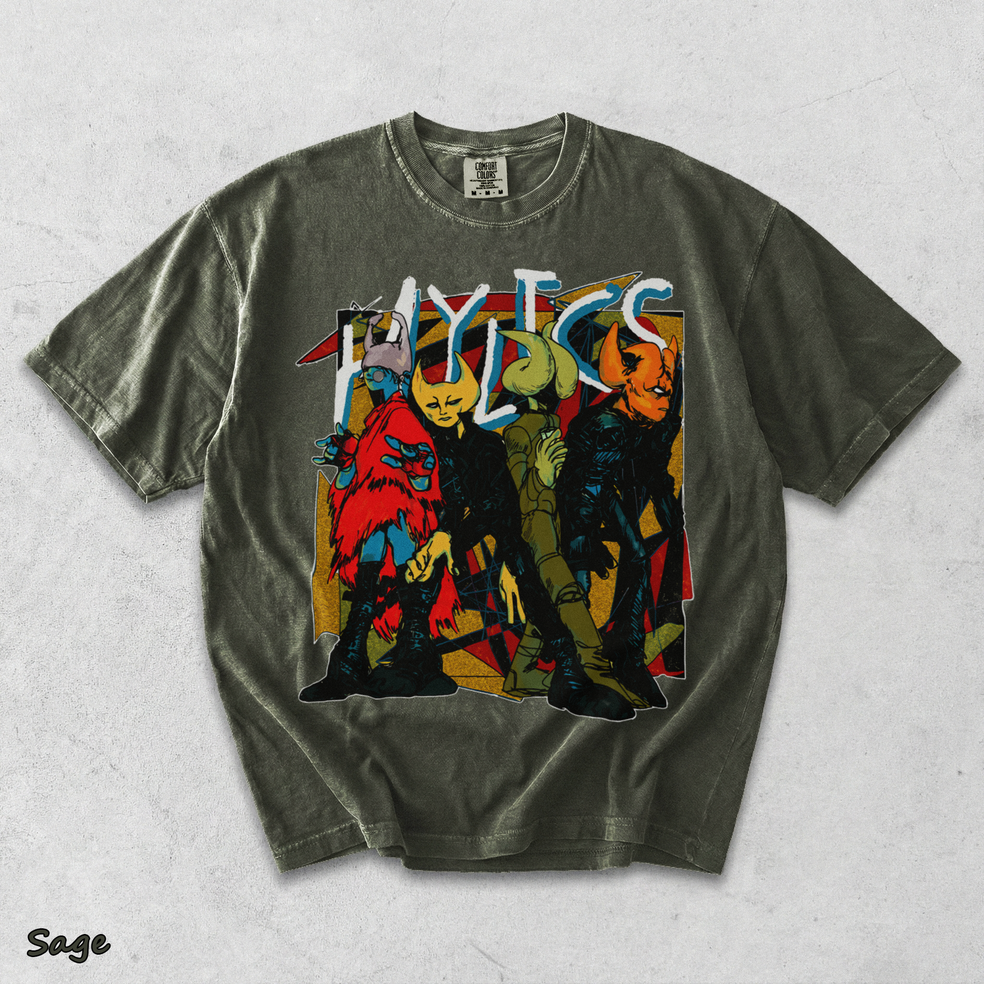 Hylics Back - Sage mockup