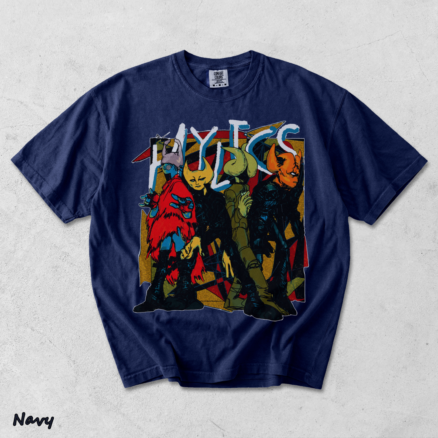 Hylics Back - True Navy mockup