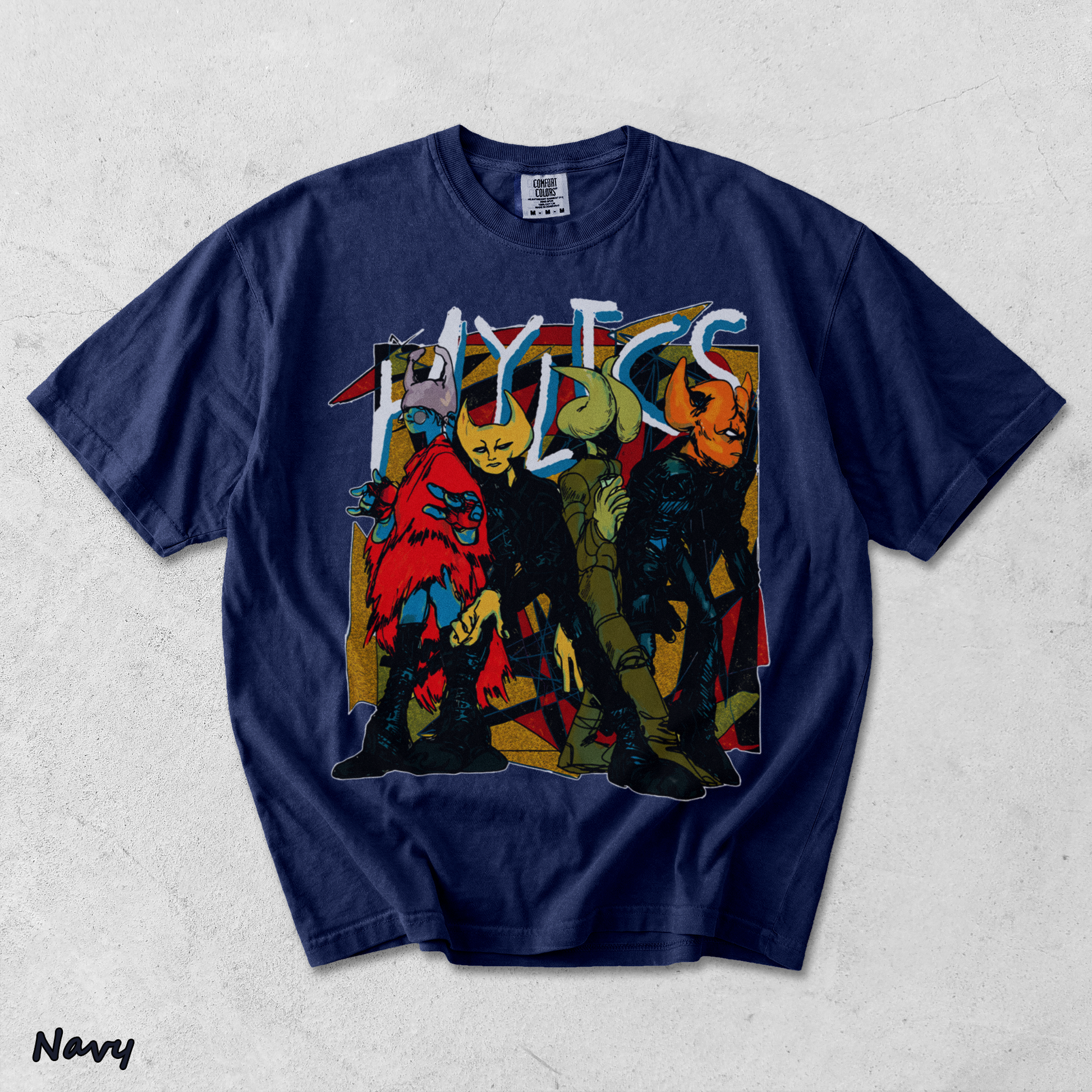 Hylics Back - True Navy mockup
