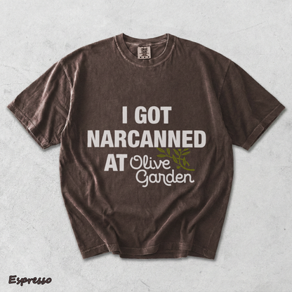 I Got Narcanned At Olive Garden - Espresso mockup