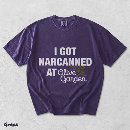 I Got Narcanned At Olive Garden - Grape mockup