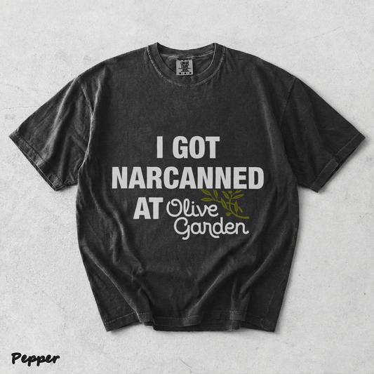 I Got Narcanned At Olive Garden - Pepper mockup