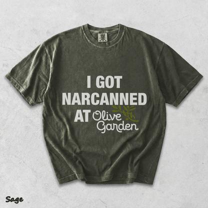 I Got Narcanned At Olive Garden - Sage mockup
