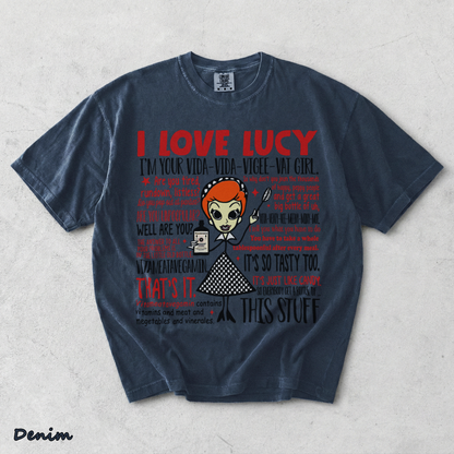 I LOVE LUCY - Denim mockup
