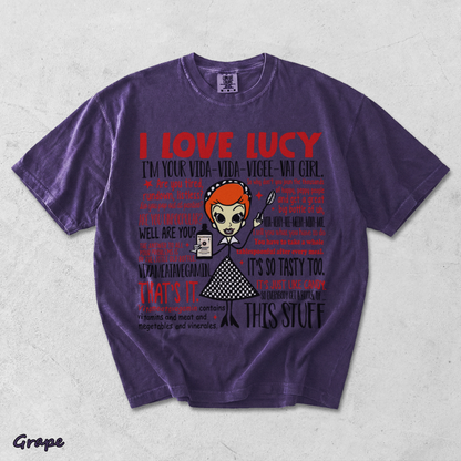 I LOVE LUCY - Grape mockup