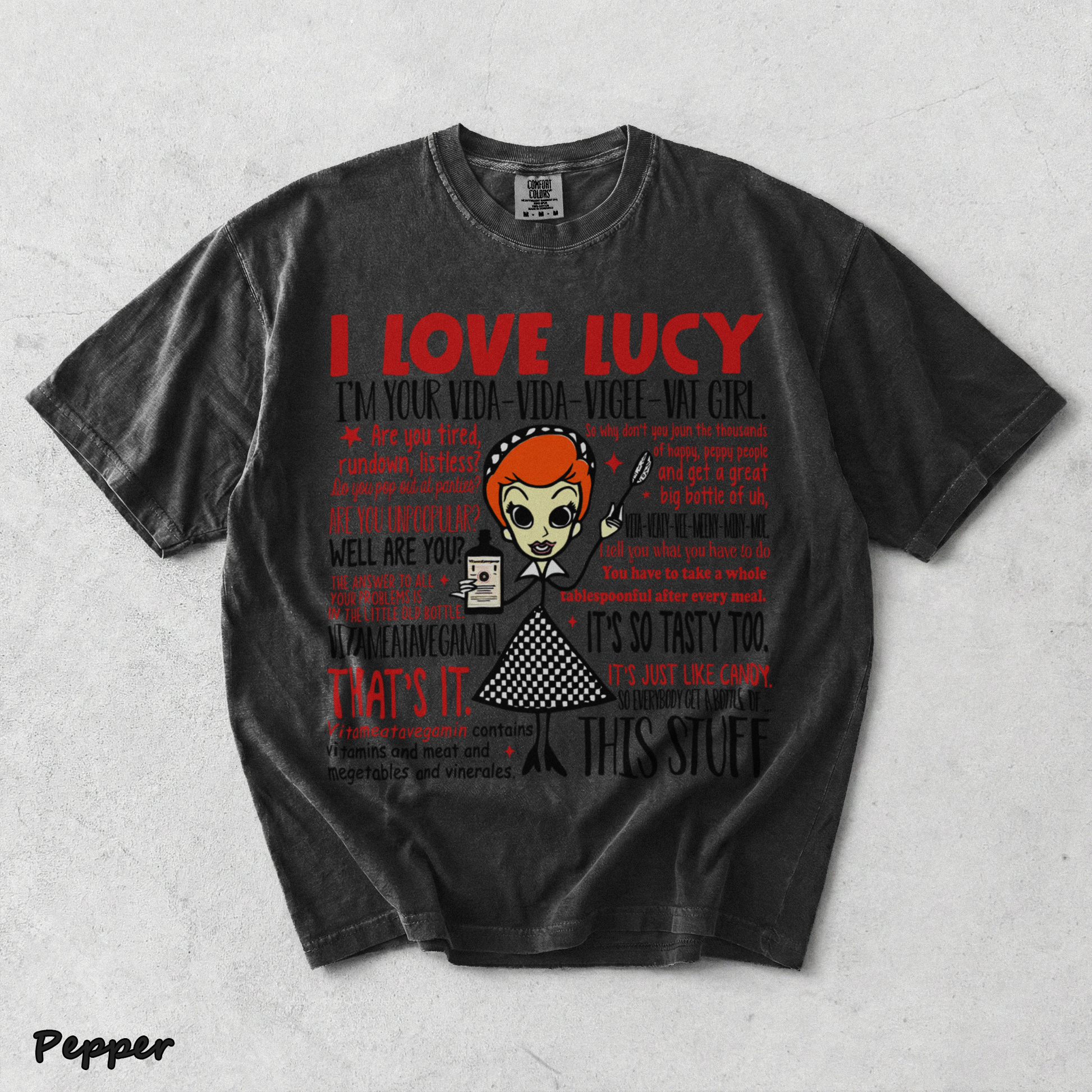 I LOVE LUCY - Pepper mockup