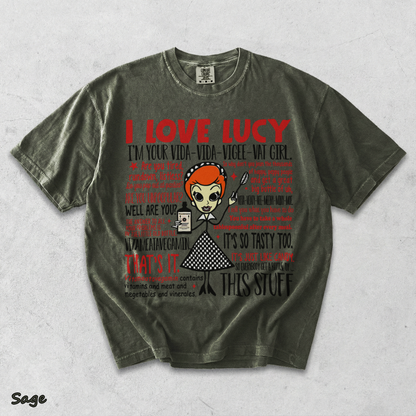 I LOVE LUCY - Sage mockup