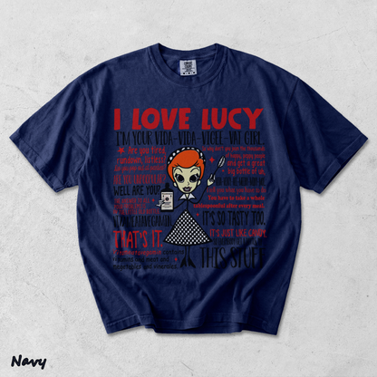 I LOVE LUCY - True Navy mockup