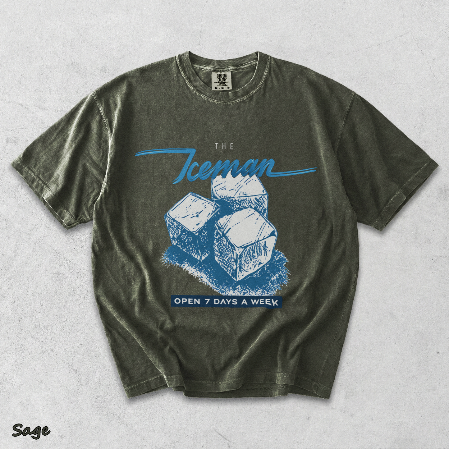 Ice Man - Sage mockup