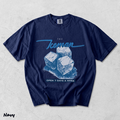 Ice Man - True Navy mockup