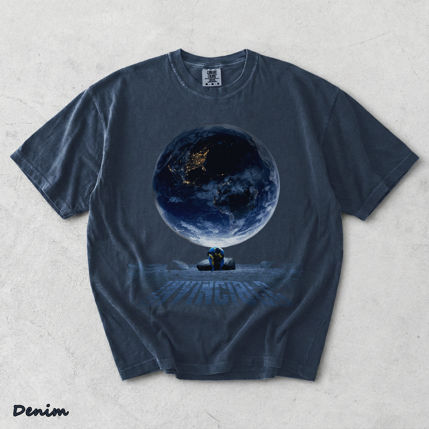 invincible - Denim mockup