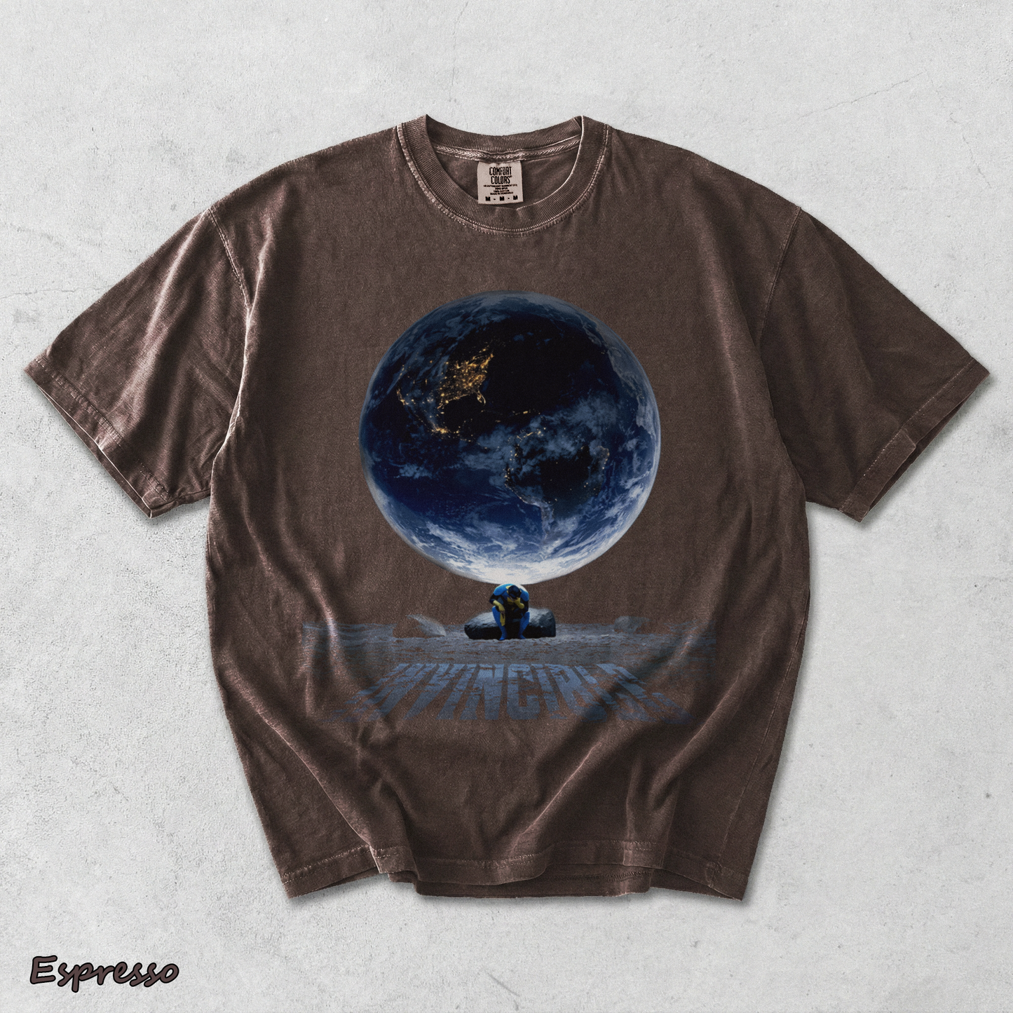 invincible - Espresso mockup